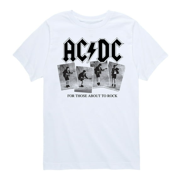 ACDC - Photo Sequence - Toddler And Youth Short Sleeve Graphic T-Shirt