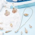 thumbnail image 4 of Charm SUNNYCLUE, 20 unidades, conchas de cauri naturales con ribete dorado, 4 of 6