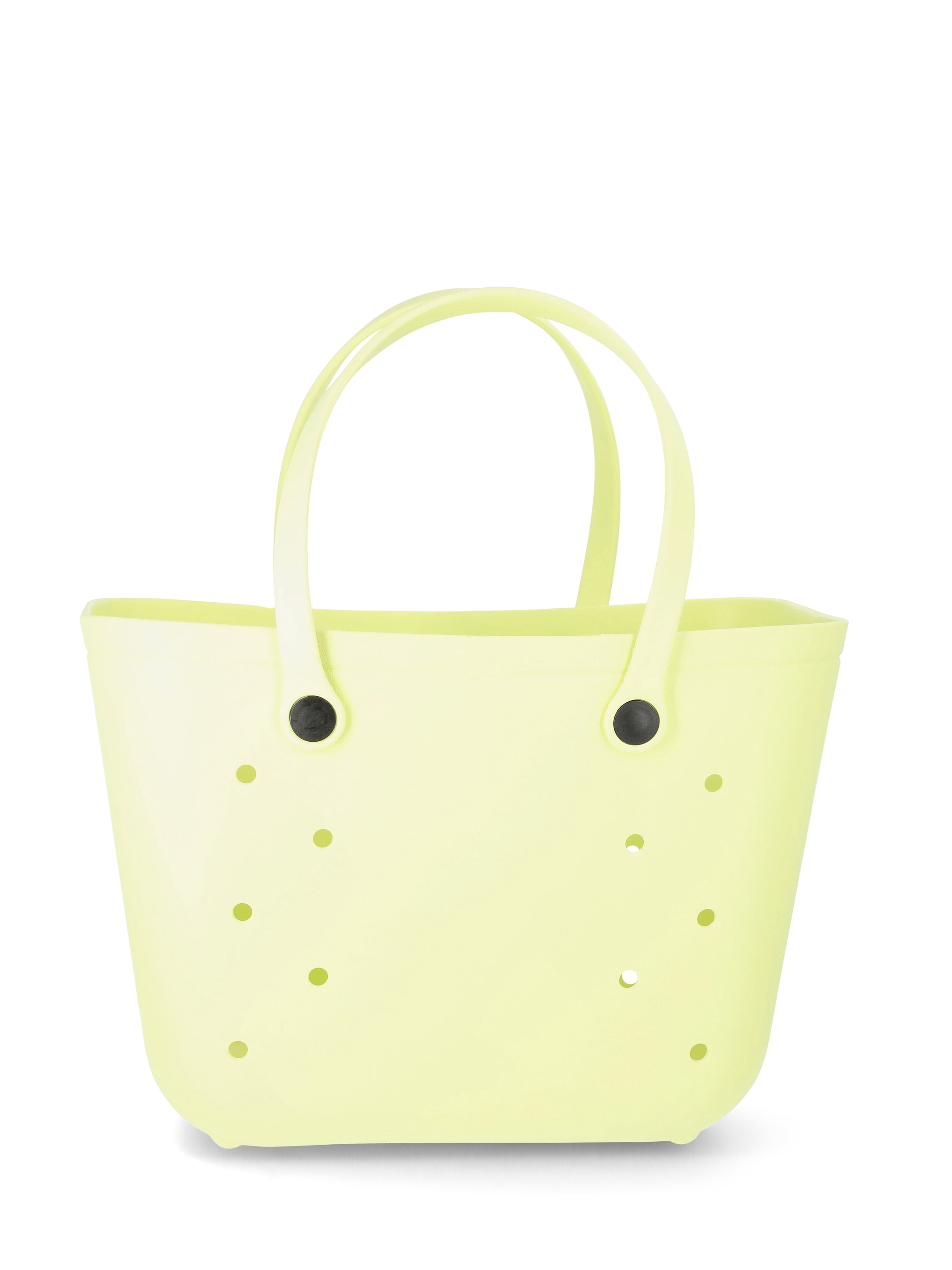 Women's Color Me Summer Molded Tote Bag, Sonic Lime