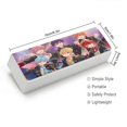 thumbnail image 2 of Príncipe Fresa Estuche Rígido para Gafas de Cuero PU Protector con Forro de Felpa Premium Suave para Hombres y Mujeres, 2 of 6