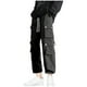 thumbnail image 2 of Ceisia Men's Relaxed Wide-leg Trendy Gift Cargo Casual Pants Drapey Contrast Drawstring Multi-Color, 2 of 5