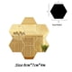 thumbnail image 3 of Xihbxyly Adhesivo de Pared de Espejo, Diseño Acrílico Dorado, Ligero y Extraíble, Decoración Del Hogar Diy, Arte de Pared para Sala de Estar o Dormitorio, Fácil Instalación, 8 X 7 X 4 Cm, Juego de 7, 3 of 7