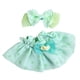 thumbnail image 1 of Falda con tirantes para muñeca de peluche, ideal para jugar a la moda, para vestir a tu muñeca de 7,87 pulgadas. verde, 1 of 9