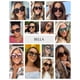 thumbnail image 4 of Gafas de Sol DIFF Bella Diseño Cuadrado Sobredimensionado Negro/Gris, 4 of 9