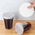 thumbnail image 5 of Round Shape Leak Proof Paper Film Coffee Spill Proof Gasket Leak Proof Paper Films,Milk Tea Sealing for 7-9.5cm Cup, 5 of 5
