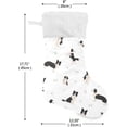 thumbnail image 2 of Coolnut Cartoon Puppy Christmas Stockings Christmas Presonalized Large Stocking Sock, Set of 1 Xmas Party Winter Decor Candy Bag Family Holiday Gift, 17.7 Inch, 2 of 7