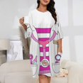 thumbnail image 2 of Doc Mcstuffins Costume Sleepshirts For Sleeping Travels Loose Sleepdress Pajama Dress Soft Nightdress Sleepwear, 2 of 7