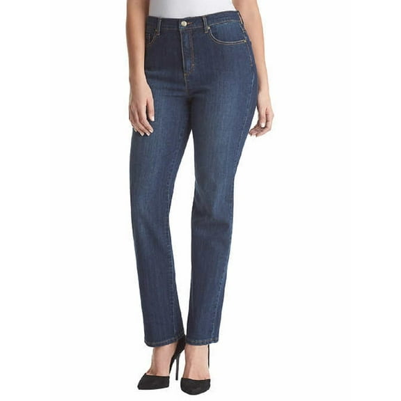 Gloria Vanderbilt Women's Amanda Slimming Stretch Denim Jeans (Scottsdale, 18 Short)