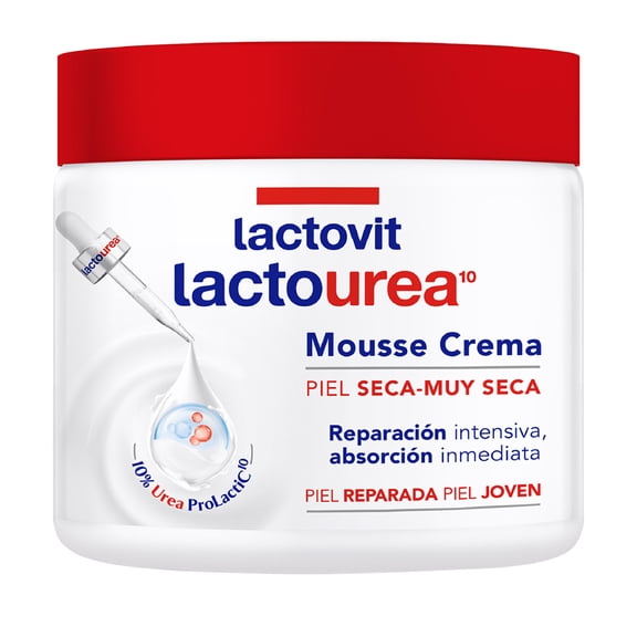 Mousse Crema Lactovit Lactourea tarro 400 ml