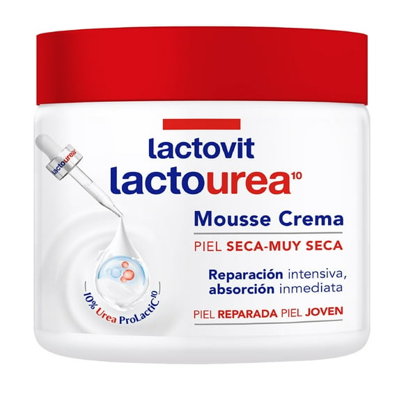 Mousse Crema Lactovit Lactourea tarro 400 ml