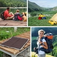 thumbnail image 4 of Camping Mat Quad-Fold Pearl Cotton Outdoor Seat Cushion Insulated Damp-Proof Portable Foldable Pad for Picnic Hiking Beach Travel, 4 of 9