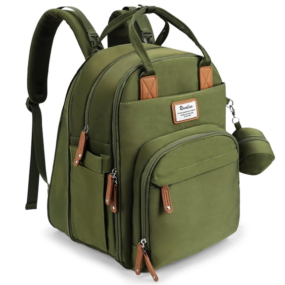 Mochila pañalera RUVALINO XL impermeable con cambiador
