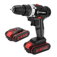 thumbnail image 1 of Perceuse Électrique Multifonctionnelle 21V Sans Fil Batterie Lithium Haute Puissance Perceuses à Main Rechargeables Outils Électriques Maison DIY, 1 of 8