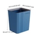 thumbnail image 4 of Billuyoard Cubo de basura para oficina en casa, 2 piezas, sala de estar, cocina, portátil, diseño Simple, papelera, cubo de basura de forma Type2 NO2, 4 of 6