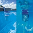 Wall Mount Surface Skimmer Cleans Above Ground Pools Attracts Floating