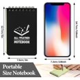 thumbnail image 2 of shiyou-10 Pack Waterproof Notebook, 3x5 inch Pocket Notepad, All Weather Pocket Notebook, Write in The Rain Mini Spiral Notepad with Grid, Handy Steno Memo Pads for Outdoor, Office, School (Black), 2 of 4