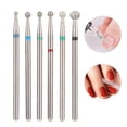 thumbnail image 2 of Brocas Para Decoración De Uñas De Acero Inoxidable, Accesorios Para Taladro De Uñas, Herramienta De Manicura Jg #3 6 Uds Cateissary CE002287-00, 2 of 7