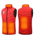 thumbnail image 4 of Odeerbi Halloween Heated Vest with 4 Heating Zones for Men Women Lightweight Winter Warm USB Rechargeable Heated Jacket Plus Size Ghost Print Heated Coat Red without Power Bank, 4 of 4