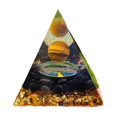 thumbnail image 1 of 1pcs Crystal Obsidian Ornament Ornament para Adultos de Mujeres de Yoga - Estilo D Sunnimix Pirámide de cristal, 1 of 8