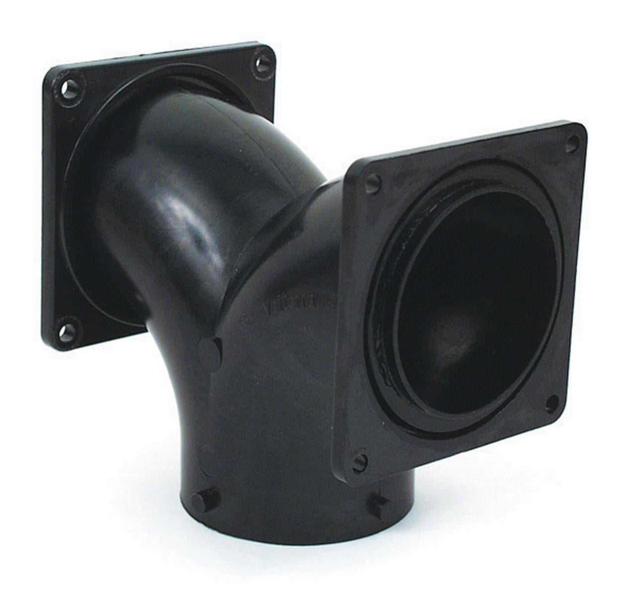 2WAY ELL, 3IN X 3IN ROTATING FLANGE X 3IN ROTATING FLANGE