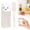 White, variant on Mini Ketchup Bottles, Small Condiment Squeeze Bottles,Portable Ketchup Soy Sauce Salad Dressing Dispensers for Work School Camping Picnic Lunch Box(Brown)