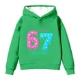 thumbnail image 6 of JIAYUE 67 Kids Boys Girls Hoodie Sweatshirt Long Sleeve Relaxed Fit Six Seven Cartoon Letter Printed For Seasonal Base Layer Pullover, 6 of 6