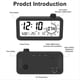 thumbnail image 2 of Digital Alarm Clock Visual Timer Dual Display Countdown, 2 of 5