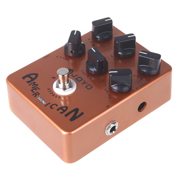 Graflsoa JOYO JF-14 American Sound Guitar Pedal - Fender 57 Deluxe Amp Simulator with Adjustable EQ and Drive Controls