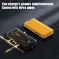 20000mah Builtin Lines Power Bank Super Fast Charging External Battery