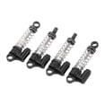 thumbnail image 3 of Front Rear Shock Absorbers, Front Rear Shock Damper Aluminum Alloy  Wear Resistant  For 1/16 RC Car Black, 3 of 8