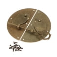 thumbnail image 1 of jifeng Cabinet Doors, Chinese Wardrobe Book Antique Lock Piece Surface Mounted, 1 of 9