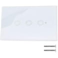 thumbnail image 1 of WiFi Smart Touch Panel Light Switch Smart Switch Supports Voice Control Mobile APP Control Touch, 1 of 8