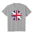 thumbnail image 4 of ORT Patriotic Shirts for Women USA Flag Stars Stripes Graphic Blouse Patriotic Shirt 4th of July T Shirt Summer Tops Tee(Z1-Grey,XXL), 4 of 4