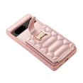 thumbnail image 5 of Decase Wallet Cover For Google Pixel 7 Pro,Premium Leather Shockproof Phone Shell With Back Flip Card Slots & Ring Kickstand & Hand Strap & Crossbody Strap - rosegold, 5 of 6