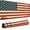 American flag 1, variant on Mouse Pad for Gaming & Office - (11.8"×9.8") Small Desk Mat with Smooth Surface and Stylish Design for PC, Home Office Decor and Work