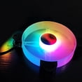 thumbnail image 3 of 120mm Rainbow Case Fan Wireless Lamp Light Para Computer Case CPU Coolers No Controller Sunnimix ventilador de la caja de la computadora, 3 of 8