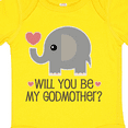 thumbnail image 4 of Inktastic Will You Be My Godmother Boys or Girls Baby Bodysuit, 4 of 5