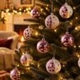 thumbnail image 6 of Christmas Ornaments Ball 12PC/6cm Electroplated Painted Christmas Ball Set, 6 of 7