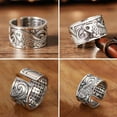 thumbnail image 4 of Koi Fish Pattern Design Opening Ring Fashion Minority Charm Wear Jewelry Ring And Men Women T6U5 A1A7, 4 of 8