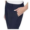 thumbnail image 2 of Kirkland Signature Women's Travel Pant, Navy (Blue), 16, 2 of 5