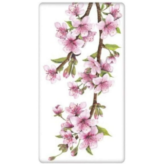 Cherry Blossoms Flour Sack Towel