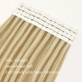 thumbnail image 3 of Vlasy Mini Tape in Hair Extensions Human 14inches Hair Straight 100% Human Hair Tape for Hair Extensions Piano Ash and Blonde Extensions for Women 16PCS/Pack, 3 of 9