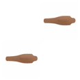 thumbnail image 3 of Langgg Coolcamp Cuisine Alimentaire Pince avec Couvercle en Cuir BBQ Pince de Cuisson Clip Réutilisable en Acier Inoxydable Cour de Cuisson Couverture en Cuir 2Set, 3 of 6