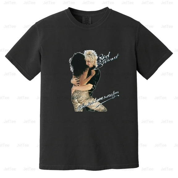 Rod Stewart Blondes Have More Fun Disco Rock Da Ya Think I'm Sexy Comfort Color T-Shirt Unisex, up to 4XL