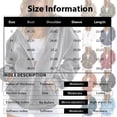 thumbnail image 3 of Domzest Womens Velour Zip Up Hoodies Oversized Full Zipper Long Sleeve Sweatshirts Fall Winter Casual Comfy Track Jackets with Pokets White L, 3 of 6