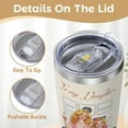 thumbnail image 3 of 20oz Leakproof Tumbler Mom's Birthday Gift from Daughter Travel Coffee Mug Perfect for Mum From Three Children, 3 of 6