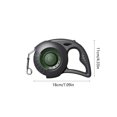 thumbnail image 3 of Tuvgenk Retractable Dog Leash Green, 10ft Nylon Tape for Small Medium Dogs, One Hand Brake Control with Shock Absorbing Strap for Walking Training, 3 of 6