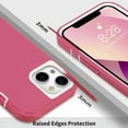 thumbnail image 3 of Entronix Funda Resistente para iPhone 11 Pro Max, Triple Capa a Prueba de Golpes y Protección contra Caídas, Color Rosa, 3 of 5