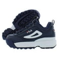 thumbnail image 5 of Fila Disruptor Ii Premium Boys Shoes Size 12, Color: Navy/White, 5 of 5