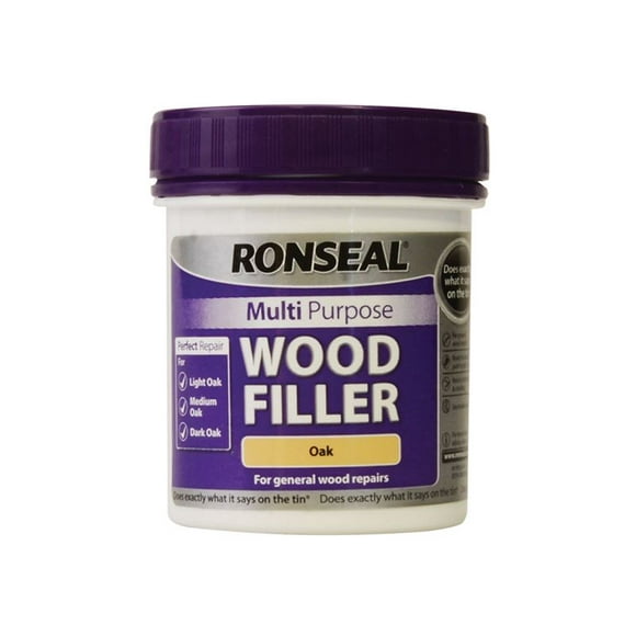 Ronseal - Multipurpose Wood Filler Tub Oak 250g